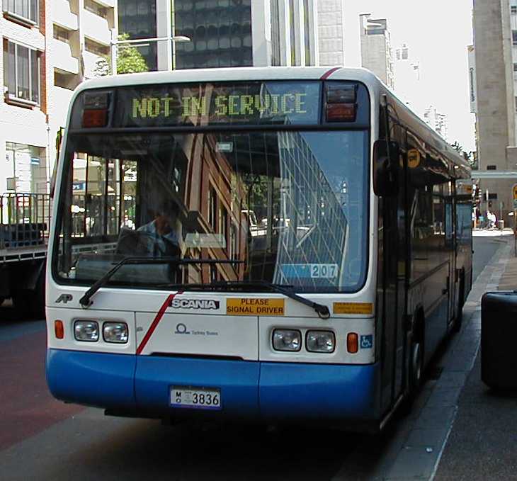 Sydney Buses Scania L113CRL Ansair Orana 3836